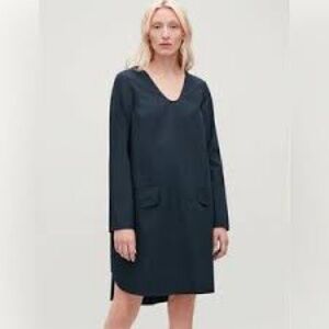 COS | Dresses | Cos Midnight Navy A Line Midi Dress Flowy Cotton Size 8 | Poshmark COS | Dresses | Cos Midnight Navy A Line Midi Dress Flowy Cotton Size 8 | Poshmark